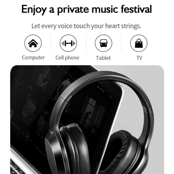 Lenovo HD100 General Bluetooth Headphones Smart Noise Reduction Wireless Sports Running Music Headphone Computer Mobile Phone 5