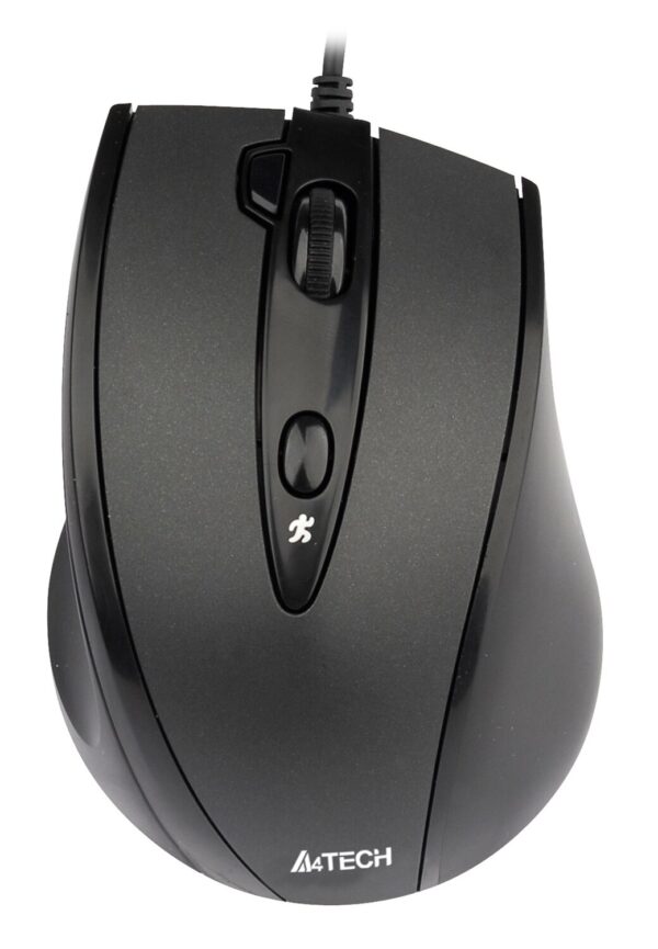Mouse A4 V track padless n 770fx black optical 1600dpi USB 5but