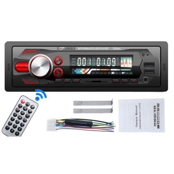 NEW 200W Car Radios Stereo Remote Control Digital blue tooth Audio Music Stereo 12V Car Radio 5