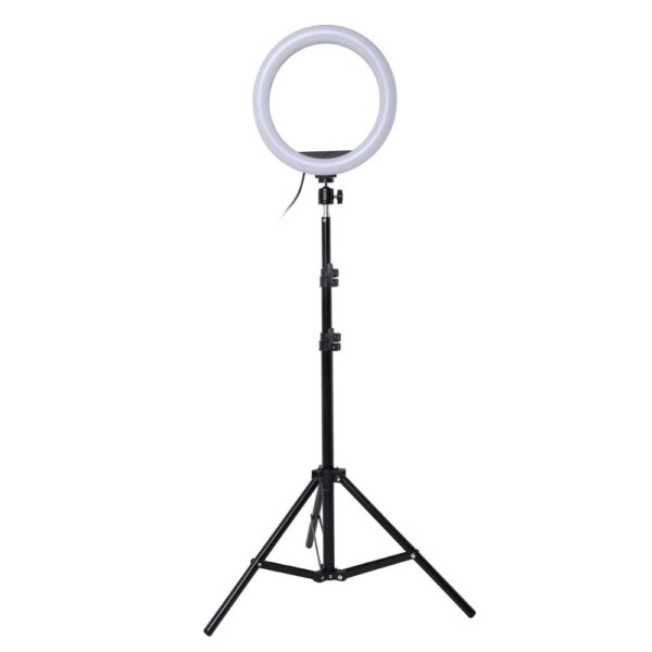 Photo LED Selfie Ring Fill Light 10inch Dimmable Camera Phone 26CM Ring Lamp With Stand Tripod.jpg Q90 1