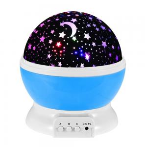 Romantic Dream Rotating Projection Lamp USB LED Night Light Sky Moon Star Master Projector for Kids