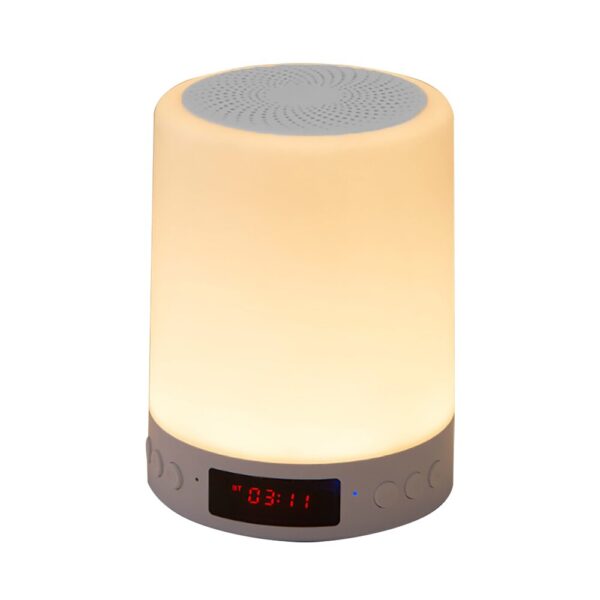 Small Night Light With Bluetooth Speaker Portable Wireless TF Card Bluetooth Speaker Touch Control Color LED 1