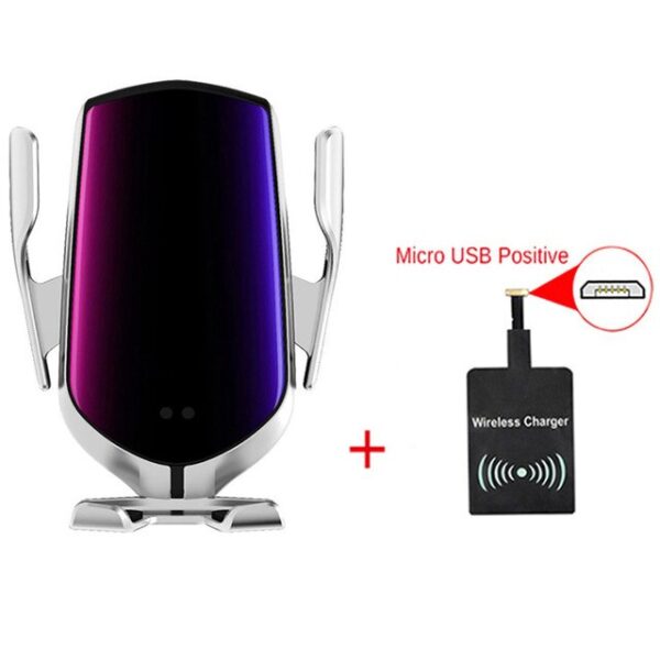 Smart Sensor Wireless Car Charger QI 10W Fast Charging Holder Compatible For iPhone Xs Xs Max 5.jpg 640x640 5