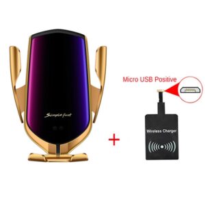 Smart Sensor Wireless Car Charger QI 10W Fast Charging Holder Compatible For iPhone Xs Xs Max.jpg 640x640