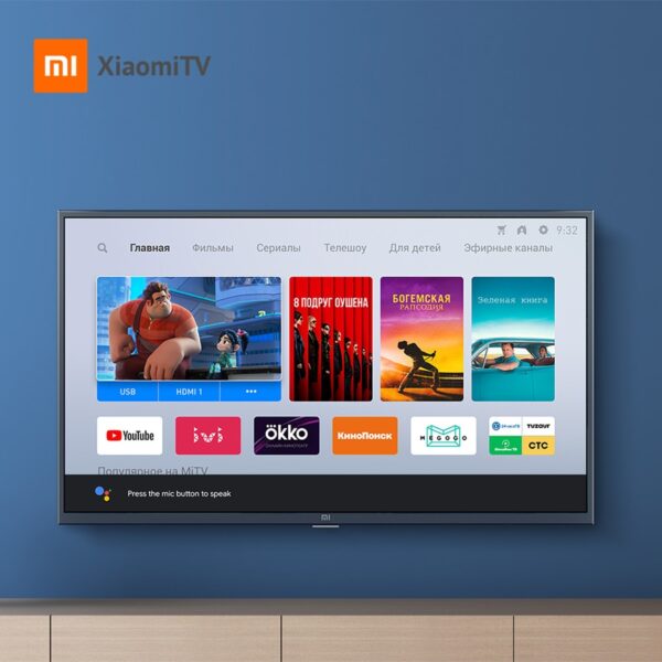 Television Xiaomi Mi TV Android Smart TV 4S 55 inches Full 4K HDR Screen TV 2GB 2