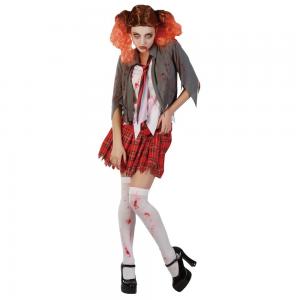 halloween costumes for females high sschool xssml red white grey