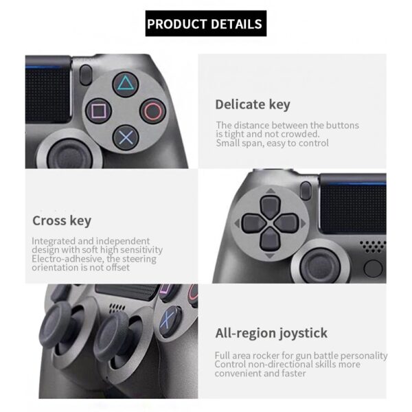 ps4 joystick Bluetooth wireless gamepad controller for Sony Playstation PS4 Gamepads Controller wireless bluetooth gamepad Box 16