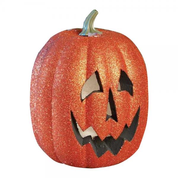 pumpkin with sparkles with light 25 cm